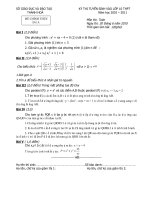 ĐỀ & ĐA toán vào Thanh Hóa 2010-2011