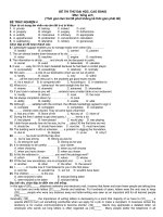 ĐỀ THI THỬ ĐH -T.ANH_4