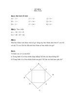 Bài toán ôn hè cho con lớp 1 - Đề số 6