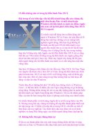 15 điều không nên có trong hệ điều hành Mac OS X ppt