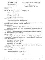 Tổng hợp các đề thi vào 10 nam 2010 - 2011 và