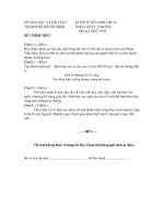 Đề Văn vào lớp 10( 21/6/2010)