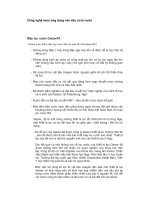 Công nghệ nano ứng dụng vào việc xử lý nước ppt