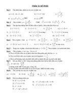 Luyen thi DH, so phuc