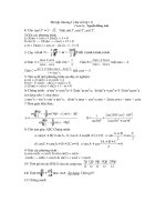 Bài tập toán 11 (lượng giác)