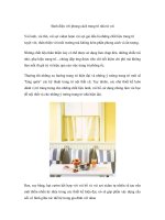 Sành điệu với phong cách trang trí nhà từ vải docx