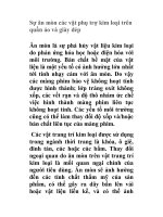 Sự ăn mòn các vật phụ trợ kim loại trên quần áo và giày dép pptx