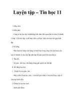 Luyện tập – Tin học 11 potx