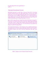 Các tính năng Wi-Fi mới trong Windows 7 (phần 2) pdf