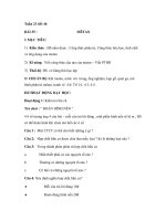 Giáo án hóa học lớp 9 - Tiết 46 pptx