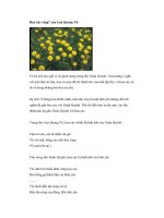 Hoa cúc vàng” của Lưu Quang Vũ potx