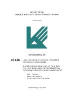 BÁO CÁO KẾT QUẢ XÂY DỰNG CÔNG TRÌNH DÂN DỤNG VÀ CÔNG NGHIÊP docx