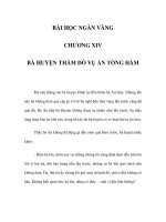 BÀI HỌC NGÀN VÀNG - CHƯƠNG XIV pot