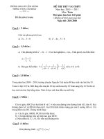 Thi Thu THPT 2010-2011