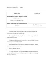 THUỐC THỬ PHƯƠNGPHÁP XÁC ĐỊNH ĐỊNH HÀM LƯỢNG TẠP CHẤT AMONI ( trong các dung dịch không màu ) - TCVN 2311-78 potx