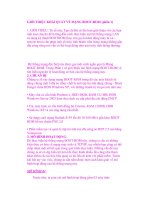 GIỚI THIỆU KHÁI QUÁT VỀ MẠNG BOOT-ROM (phần 1) pptx