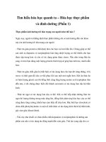 Tìm hiểu hóa học quanh ta – Hóa học thực phẩm và dinh dưỡng (Phần 1) pdf