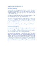 Động vật không xương sống ( phần 2 ) Sinh thái cá Lưỡng tiêm pdf