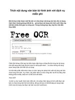 Trích nội dung văn bản từ hình ảnh với dịch vụ miễn phí docx