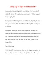 Xuống cấp do nghệ sĩ và nhà quản lý? pdf