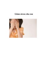 Giảm stress cho con pdf