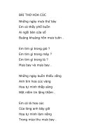 BÀI THƠ HOA CÚC ppsx