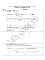 DAP AN MON TOAN DAI HOC 2010