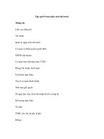 Lập quyết toán ngân sách nhà nước pps