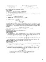 đề thi toán đh 2010 khối A và đáp án