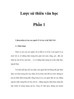 Lược sử thiên văn học - Phần 1 (Đặng Vũ Tuấn Sơn) docx