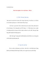 Một số thí nghiệm với các chất khác – Phần 2 potx