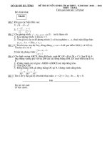 TSL10 Toan Hà Tĩnh 10-11