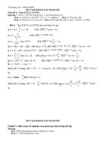 chuyên đề khảo sát hàm số 2