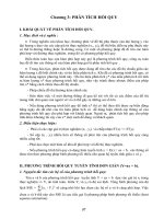 Thống kê hóa học và tin học trong hóa học - Phần I - Chương 3 ppsx