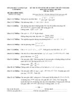 đề toán chuyên- tuyển sinh 10 Lâm Đồng