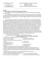 Đề thi vào lớp 10(2010-2011)