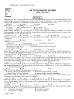 45 ĐỀ LUYỆN THI ĐẠI HỌC CẤP TỐC - (34)