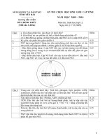 de thi học sinh gioi lop 12 tinh yen bai 2010