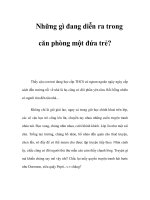 Những gì đang diễn ra trong căn phòng một đứa trẻ? ppsx