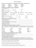 DE LUYEN THI SO 5 T.A HAY