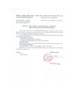 Số: 55/PGDĐT - DATKK ngày 24/6/2010 v/v triệu tập lớp tập huấn điều tra MCLTT năm 2010