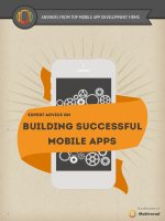 Expert Advice On Building Successful Mobile Apps