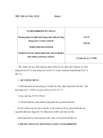 TIÊU CHUẨN NHÀ NƯỚC Nhóm I NATRI HIDROXIT KỸ THUẬT Phương pháp xác định hàm ppt