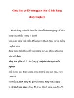 Giúp bạn có Kỹ năng giao tiếp và bán hàng chuyên nghiệp pps