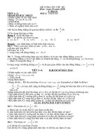 Đề c­ương ôn tập hè lớp 10