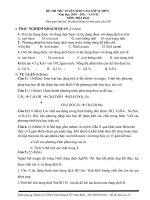 Đề Thi Thử vào 10 Ninh Bình