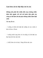 Làm bờm cài tóc thật điệu cho bé yêu ppsx