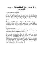 Chương 2:Đánh giá về tiềm năng năng lượng VN pot