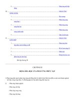 Động hóa học - Chương 3 pdf