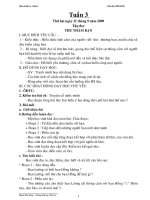 GA tuần 3 lớp 4 hàng ngang